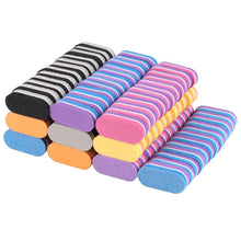 Load image into Gallery viewer, Mini Small Sponge Tofu Block Nail File Two-Side Polishing High Elastic Sponge for Nail Beauty Polishing Grinding Nail