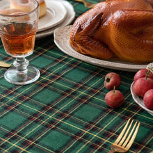Load image into Gallery viewer, Christmas Holiday Tablecloth American Red Simple Plaid Table Mat Hotel Coffee Table Cloth Decorative Tablecloth