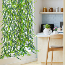 Load image into Gallery viewer, 5PCs Artificial Lavender Simulated Plants Vine Hanging Wedding Background Arch Wall Outdoor Ornamental Flower
