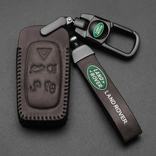 Load image into Gallery viewer, Leather Car Key Sleeve For Land Rover Evoque Discovery Velar Guard Car