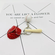 Load image into Gallery viewer, Mini Baseball Keychain Pendant Gift