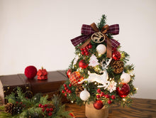 Load image into Gallery viewer, 45cm Christmas Holiday Decoration Desktop Mini Light-Emitting Christmas Tree Suit