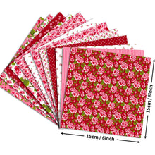 Load image into Gallery viewer, 12 Sheets/Pack Pink Small Flower DIY Album Clipbook Hand Account Background Paper Card Journal Material Paper