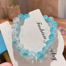 Load image into Gallery viewer, Broken Beads Ice Transparent Two-Color Bracelet Student Hand Toy Bracelet Whole Girlfriends' Gift Children's Day Small Gift Pliable Temperament