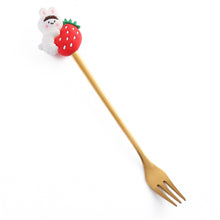 Load image into Gallery viewer, Cartoon Tableware Cat's Paw Spoon Cute Dessert Spoon Stainless Steel Spoon Doll Dessert Fruit Fork