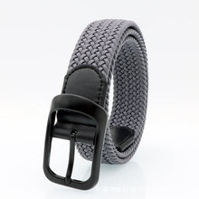 Load image into Gallery viewer, Belt Comfort and Casual Men's Leather Belt Elastic Elastic Woven Women's Belt