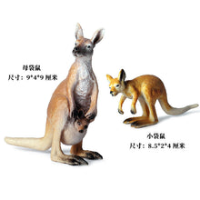 Load image into Gallery viewer, Wild Animal Model Toys Decoration Solid Tiger Lion Hippo Rhinoceros Elephant Panda Cow Set Children's Toy