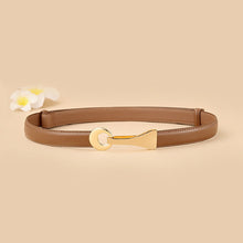 Load image into Gallery viewer, Thin Belt Suit All-Matching Genuine Leather Belt Thin Women's Fashion Belt Belt