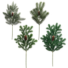 Load image into Gallery viewer, Christmas Pine Cones Pine Needle Artificial Green Plants Christmas Tree DIY Decoration Accessories