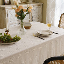 Load image into Gallery viewer, American Tablecloth Ins Style Hollow Three-Dimensional Embroidered Rectangular Tablecloth Artistic Coffee Table Cloth Cover Towel