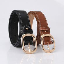Load image into Gallery viewer, Women's Wide Belt Youth Casual Decorative Jeans Pant Belt Black Trend Belt