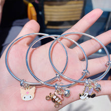 Load image into Gallery viewer, Cartoon Bracelet Small Bracelet Couple Girlfriends Three-Person Bracelet with Small Gift Student Jewelry