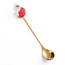 Load image into Gallery viewer, Cartoon Tableware Cat's Paw Spoon Cute Dessert Spoon Stainless Steel Spoon Doll Dessert Fruit Fork