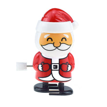 Load image into Gallery viewer, 1PCs Cute Clockwork Santa Claus Toy Shaking Head Walking Winding Santa Snowman Holiday Decoration