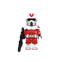 Load image into Gallery viewer, G0127 TV Movie Planet Series Scout Commander Lightning Squadron Puzzle Minifigures