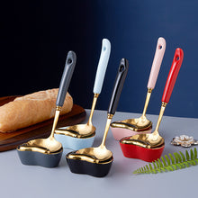 Load image into Gallery viewer, Stainless Steel Soup Ladle Soup Spoon Kitchen Supplies Tableware Hot Pot Spoon Kitchen Utensils Cooking Spoon Soup Spoon