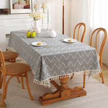 Load image into Gallery viewer, Ethnic Style Tablecloth Polyester Cotton Bohemian Pop Rectangular Dustproof Tablecloth Coffee Table Cloth Cover Towel