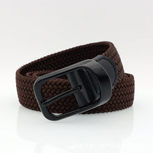 Load image into Gallery viewer, Belt Comfort and Casual Men's Leather Belt Elastic Elastic Woven Women's Belt