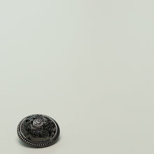 Load image into Gallery viewer, 5pcs/set British Style Metal Button Black round and Square Clothing Decorative Button
