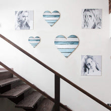 Load image into Gallery viewer, 3pcs/Set Heart-Shaped Bedroom Decoration Wall Crafts Wooden Board Creative Home Decorations Wooden Country Heart-Shaped Pendant