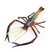 Load image into Gallery viewer, Animal Model Children's Educational Toys Simulation Shrimp Marine Biological Model Roche Shrimp White Feet Shrimp Teaching Toys