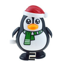 Load image into Gallery viewer, 1PCs Cute Clockwork Santa Claus Toy Shaking Head Walking Winding Santa Snowman Holiday Decoration