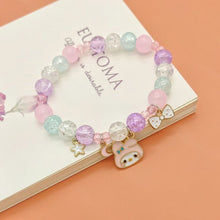 Load image into Gallery viewer, New Cute Cartoon Bunny Colorful Beaded Bracelet Female Student Children Gift Cross-Border Sold Jewelry Bracelet