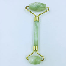 Load image into Gallery viewer, Jade Beauty Container Xiuyu Roller Massager Jade Roller Facial Scraping Plate