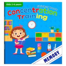 Load image into Gallery viewer, 20 Volumes Sticker Book Concentration Potential Development Stickers Children Enlightenment Baby Books for Early Education