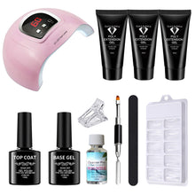 Load image into Gallery viewer, Manicure Set Novice Gel Nail Polish 15ml Tools Phototherapy Machine Beginner Home Heating Lamp Professional