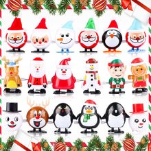 Load image into Gallery viewer, Christmas Clockwork Suit Toy Holiday Gift Movable Santa Claus Toy Suit