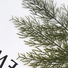 Load image into Gallery viewer, 35cm/24PCs Christmas Pine Cone Pine Needle Branches Simulation Green Plant Christmas Tree DIY Decoration Accessories