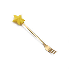 Load image into Gallery viewer, Cartoon Tableware Cat's Paw Spoon Cute Dessert Spoon Stainless Steel Spoon Doll Dessert Fruit Fork