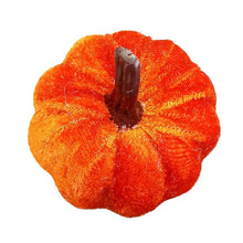 Load image into Gallery viewer, Simulation pumpkin, flannel pumpkin ornament Halloween Thanksgiving home decoration pumpkin