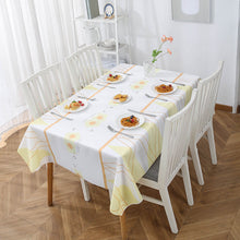 Load image into Gallery viewer, Home Nordic Style Elk Plaid Coffee Table Cloth Oil-Proof Waterproof Disposable Table Mat PVC Tablecloth