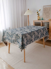Load image into Gallery viewer, Colorful Jacquard Table Cloth American Tablecloth Double-Sided Pattern Thick Tablecloth Geometric Bohemian Dustproof Table Cloth
