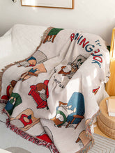 Load image into Gallery viewer, Boring Book Single Sofa Cover Sofa Cover Cloth Tablecloth Multifunctional Blanket