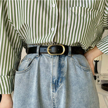 Load image into Gallery viewer, Retro Slim-Fitting, Fashion and All-Matching Dress Jeans Casual Pin Buckle Decorative Belt