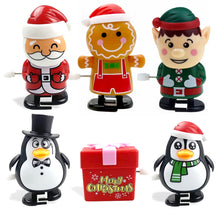 Load image into Gallery viewer, Christmas Clockwork Suit Toy Holiday Gift Movable Santa Claus Toy Suit