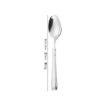 Load image into Gallery viewer, Gold Wheat Knife, Fork and Spoon Four-Piece European-Style Relief Western Food Knife and Fork Western Tableware Gift Set