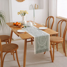 Load image into Gallery viewer, Handmade tassel table runner American jacquard table runner cloth table cloth chest of drawers cover towel decorative dustproof tablecloth