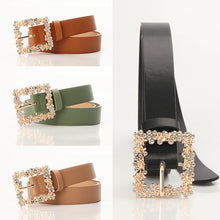 Load image into Gallery viewer, Women's Belt 2023 New Ornament Pantskirt Versatile Fashion PU Leather Belt