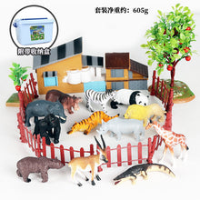 Load image into Gallery viewer, Farm Poultry Dinosaur Scene Decoration Set Children's Learning Model Animal Model Toys