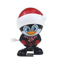 Load image into Gallery viewer, 1PCs Cute Clockwork Santa Claus Toy Shaking Head Walking Winding Santa Snowman Holiday Decoration
