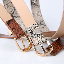 Load image into Gallery viewer, Belt Serpentine Belt Fashion Simple Jeans Pant Belt Ins Style Women's Belt Belt