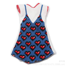 Load image into Gallery viewer, 30cm doll dress up clothes multi one-piece suits clothes dress dresses skirts