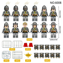 Load image into Gallery viewer, M1801 M1805 M1806 M1813 M1811 Middle Ancient Soldier Building Blocks Little Figure Toy Suit