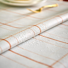 Load image into Gallery viewer, Waterproof PVC Table Cloth Oil-Proof Spill-Proof Vinyl Rectangle Tablecloth Wipeable Table Cover for Outdoor and Indoor Use
