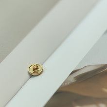 Load image into Gallery viewer, 5pcs/Set Red Rose Button Shirt Collar Buckle Clothing Decorative Buttons