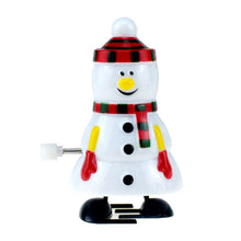 Load image into Gallery viewer, 1PCs Cute Clockwork Santa Claus Toy Shaking Head Walking Winding Santa Snowman Holiday Decoration